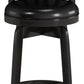 Savana Wood Bar Height Kitchen Stool, 29.5" High, Black
