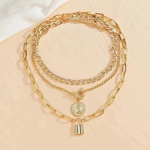 3pcs Set Layered Necklace,
