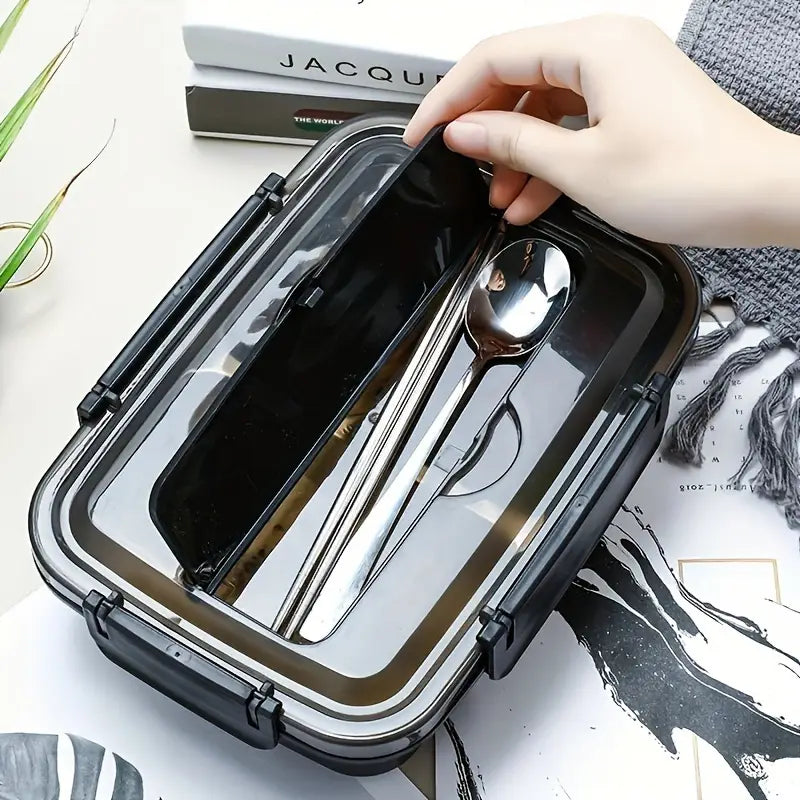 Leak-Proof Stainless Steel Lunch Box