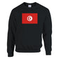Sweat-shirt Drapeau de la Tunisie
