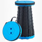 Folding Retractable Adjustable Portable Outdoor Stool Chair Bench Ideal for Camping Fishing Multiple Scenes