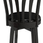 Savana Wood Bar Height Kitchen Stool, 29.5" High, Black