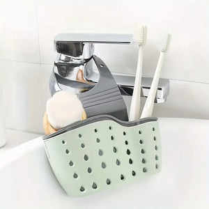 Adjustable Silicone Sink Organizer Basket