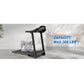Compact Easy Folding Treadmill Motorized Running Jogging Machine With