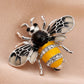 1PC Women's Fashion Trend Personalized Imitation Pearl Bee Brooch Pin Jewelry Suitable for Outdoor Dating, Party, Festival Gifts