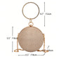 Mini Glitter Round Evening Bag