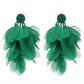 Flower Tassel Earrings