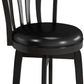 Savana Wood Bar Height Kitchen Stool, 29.5" High, Black