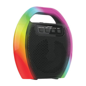6.5" Portable Bluetooth Speaker with RGB Handle, FM Radio and TWS (IQ-