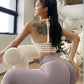 Seamless Sport Yoga High Waist Pants Leggings Sport See Through Yoga Gym Running Quick Dry Pants Scrunch Butt Pants