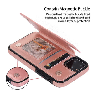 Flip PU Leather Case For iPhone X 7 8 6