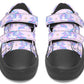 Kids Shoes Low Tops Flying Unicorn