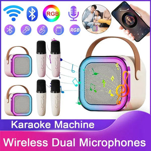 Machine Bluetooth K12 Wireless Microphone Karaoke Speaker KTV HIFI