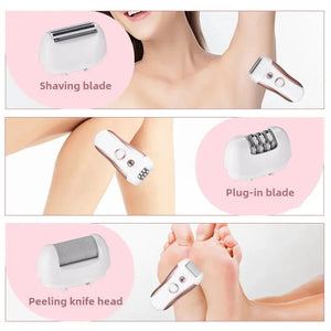 Three-In-One Electric Hair Remover Shaver Women's Special Design