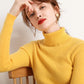 Women Fall Turtleneck Sweater Knitted Soft Pullovers Cashmere Jumpers Basic Soft Sweaters For Women 2025 Autumn Winter