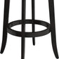 Savana Wood Bar Height Kitchen Stool, 29.5" High, Black
