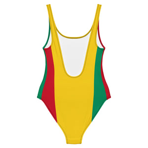 Maillot de Bain 1 Pièce Drapeau Guinée