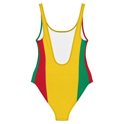 Maillot de Bain 1 Pièce Drapeau Guinée