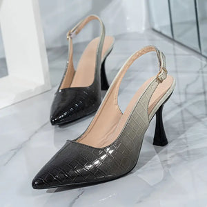 Elegant French Design Women's Pointed Toe Pumps