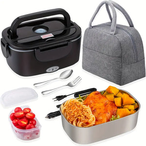 Electric Lunch Box with Insulated pouch