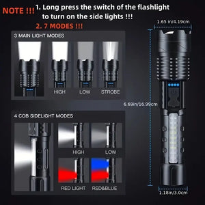1 pc Hight Brightness LED Rechargeable