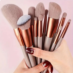 Luxury Oval Makeup Brush Set