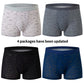 4 Pack men's fashion printed underwear for leisure and comfort, plus size underwear for teenagers, swimming trunks max 5XL.6XL