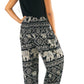 Black ELEPHANT Pants Women Boho Pants Hippie Pants Yoga
