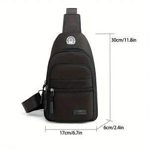 Men's Casual Nylon Sling Bag