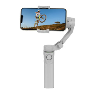 factory new Mini Handheld Camcorders Camera Stabilizer  gray Color Weight Origin Auto Face Tracking Selfie Stick with Tripod