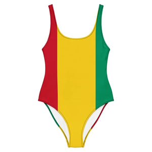 Maillot de Bain 1 Pièce Drapeau Guinée