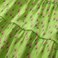 Summer Floral Dress for Girls, European and American Cute Flowers