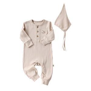 Spring New Arrival Baby Unisex Long Sleeves Cartoon Horse Embroidered